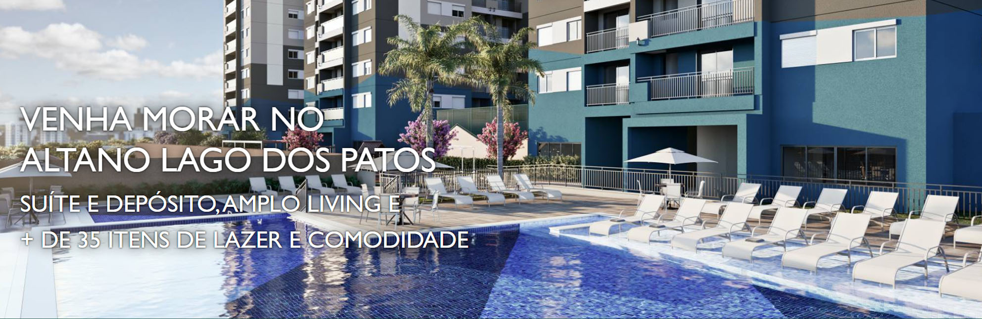 Lançamento INCORFAST Altano Lago dos Patos - Compre seu novo apartamento na planta a partir de R$235.000,00